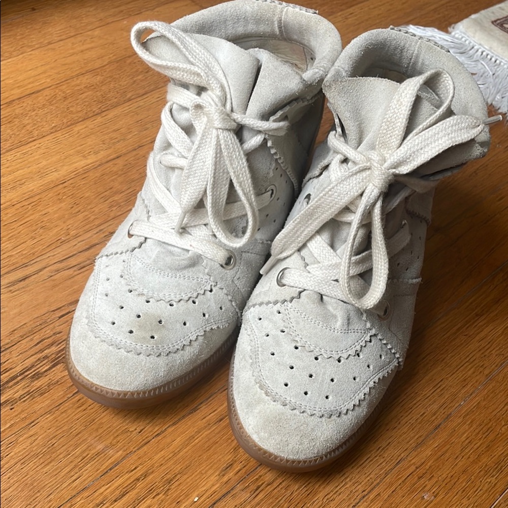 Isabel Marant Bobby Wedge Sneakers